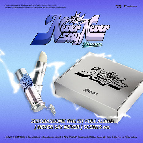 ZEROBASEONE 1ST ALBUM - NEVER SAY NEVER (SCENTS VER.) (PRE-ORDER)