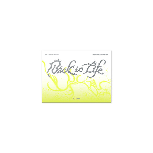 &TEAM 1ST MINI ALBUM - BACK TO LIFE (WEVERSE ALBUMS VER.)