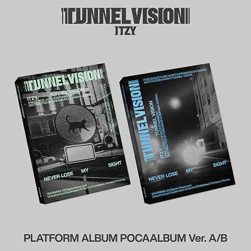 ITZY ALBUM - TUNNEL VISION (POCAALBUM VER.)