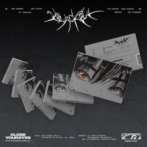 CLOSE YOUR EYES 3RD MINI ALBUM - BLACKOUT (EYES VER.) – SubK Shop