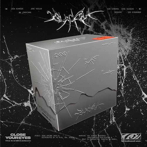 CLOSE YOUR EYES 3RD MINI ALBUM - BLACKOUT (BREACKOUT VER.) (PRE-ORDER)