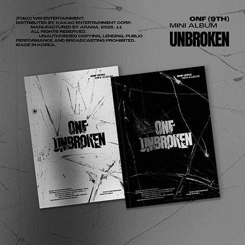 ONF 9TH MINI ALBUM - UNBROKEN (PRE-ORDER)