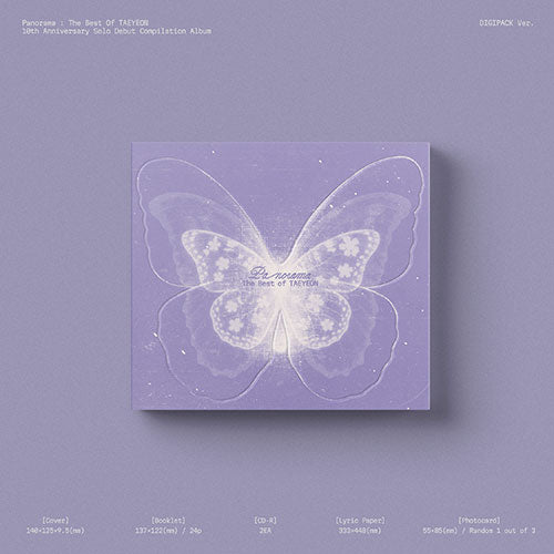 TAEYEON 1ST COMPILATION ALBUM - PANORAMA : THE BEST OF TAEYEON (DIGIPACK VER.)