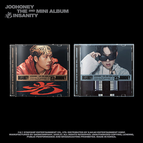 JOOHONEY 2ND MINI ALBUM - INSANITY (JEWEL VER.)