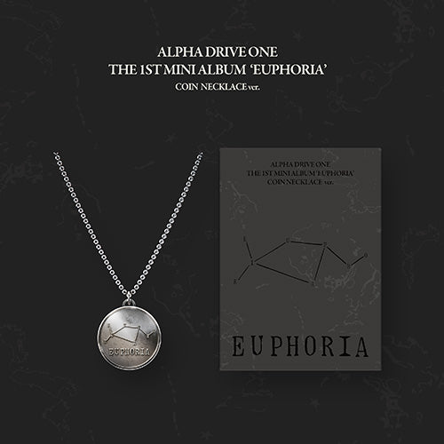 ALPHA DRIVE ONE 1ST MINI ALBUM - EUPHORIA (COIN NECKLACE VER.) (PRE-ORDER)