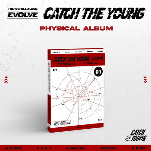 CATCH THE YOUNG 1ST ALBUM - EVOLVE (PRE-ORDER)