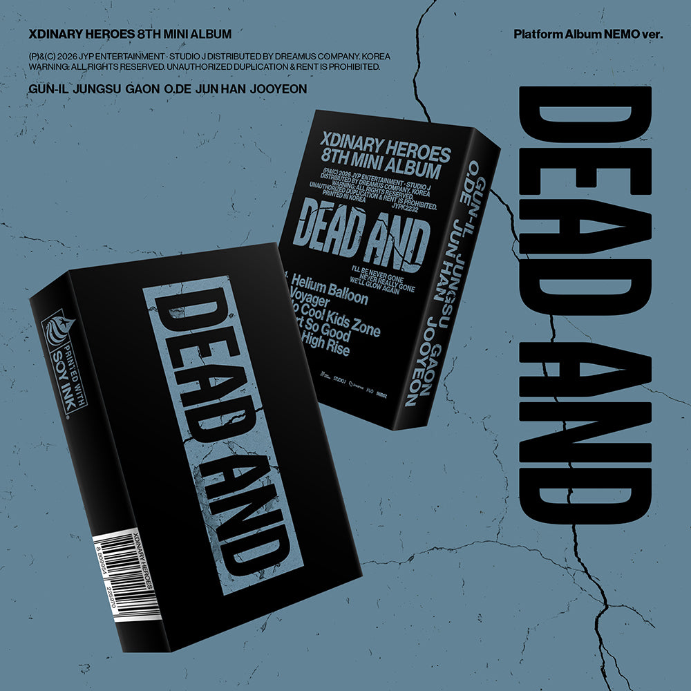 XDINARY HEROES 8TH MINI ALBUM - DEAD AND (PLATFORM ALBUM NEMO VER