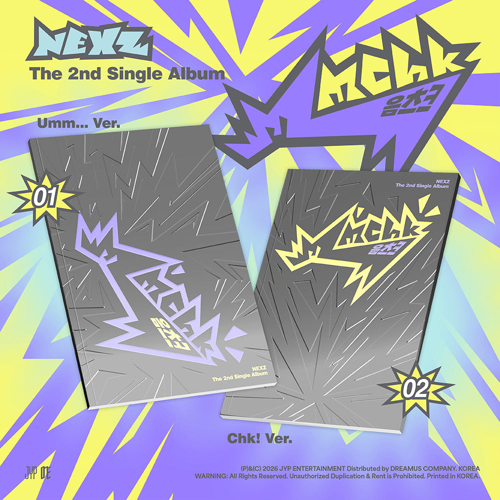 NEXZ 2ND SINGLE ALBUM - MECHK