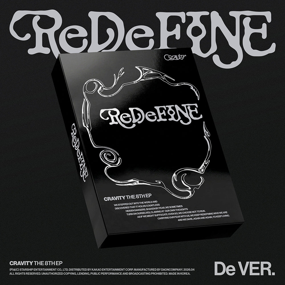 CRAVITY 8TH EP ALBUM - REDEFINE (DE VER.)