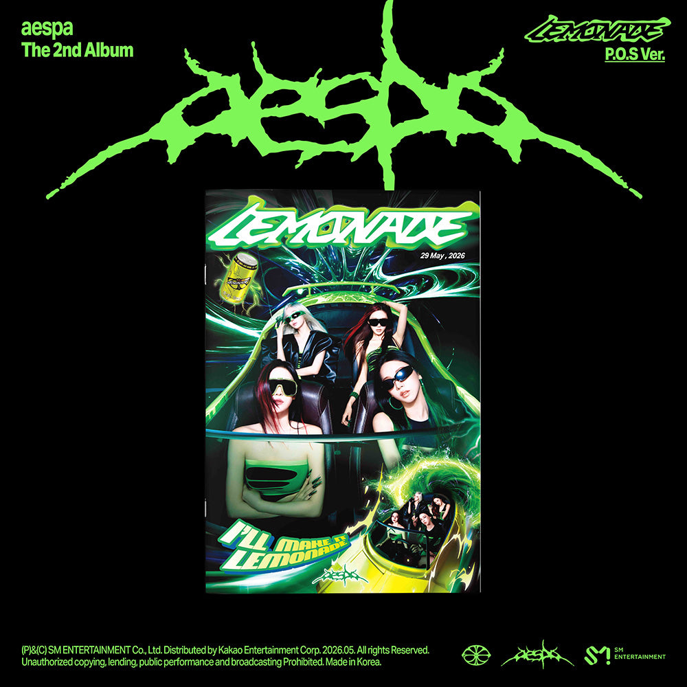 AESPA 2ND ALBUM - LEMONADE (P.O.S VER.)
