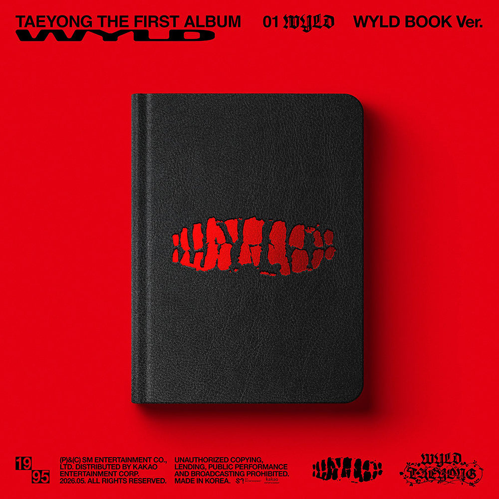 TAEYONG 1ST ALBUM - WYLD (WYLD BOOK VER.)