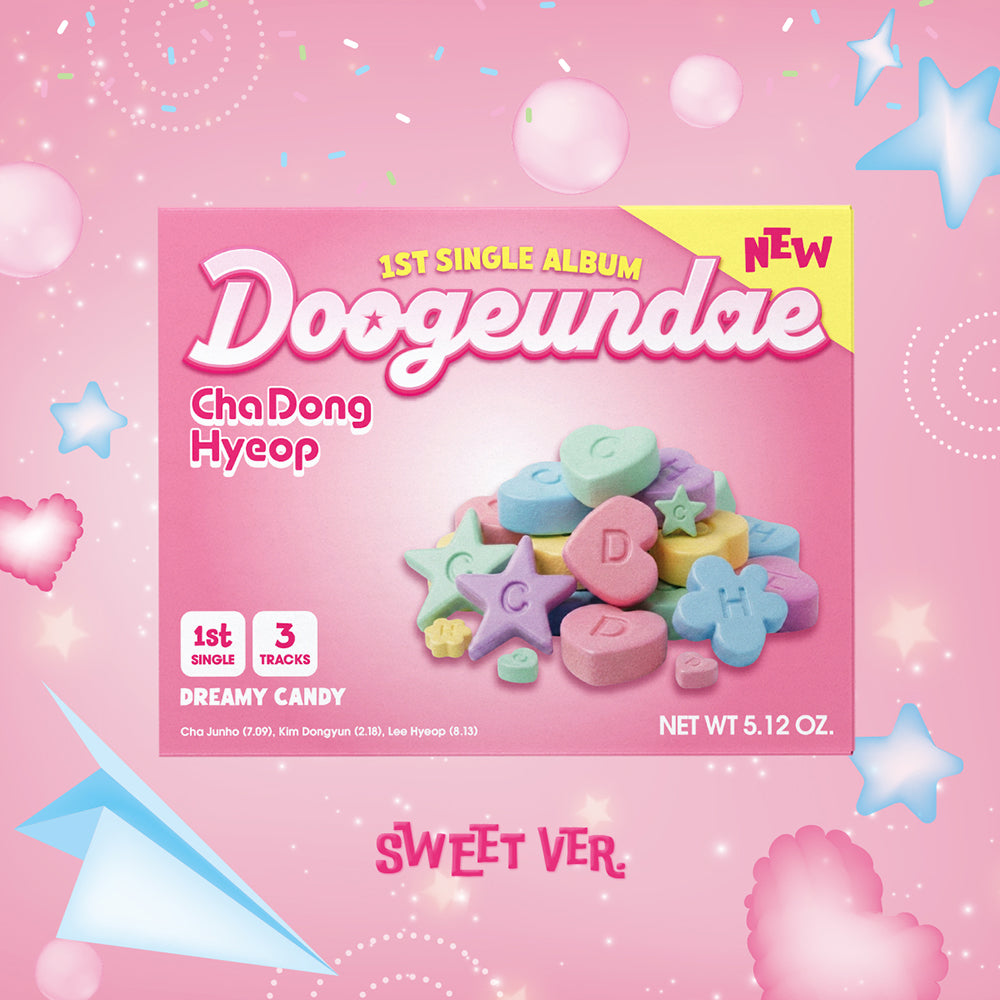 CHA DONGHYEOP (DRIPPIN) 1ST SINGLE ALBUM - DOOGEUNDAE (SWEET VER.) (PRE-ORDER)