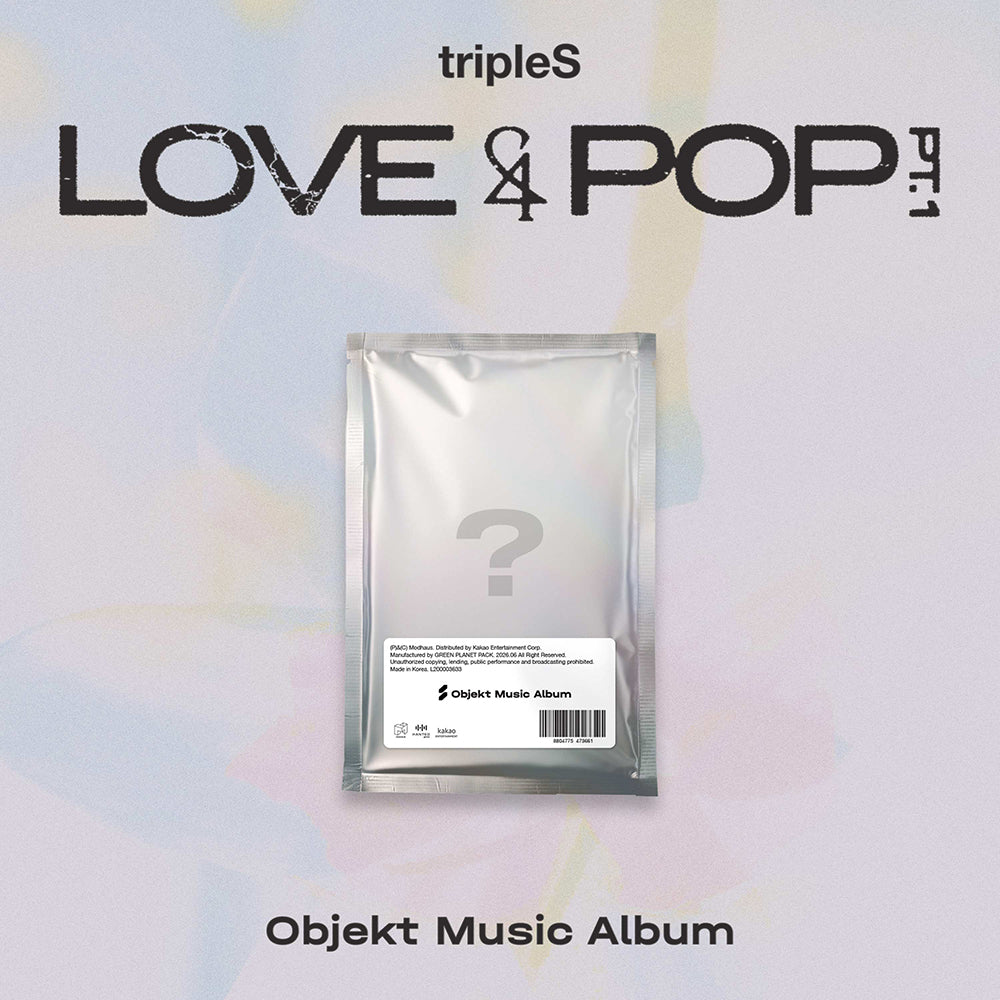 TRIPLES MINI ALBUM - LOVE&POP PT.1 (OBJEKT MUSIC ALBUM VER.) (PRE-ORDER)