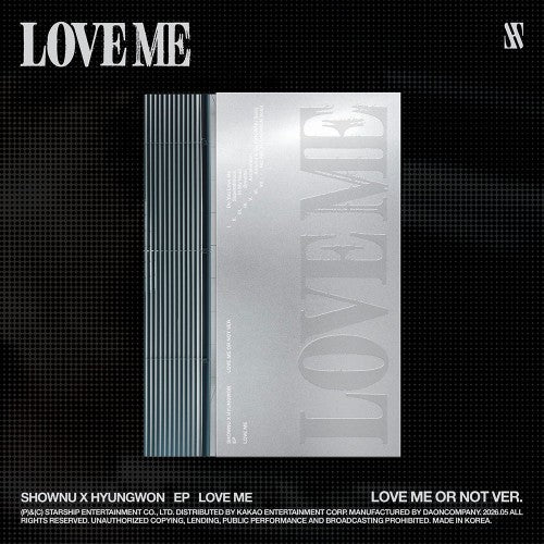SHOWNU X HYUNGWON 2ND MINI ALBUM - LOVE ME (LOVE ME OR NOT VER.)