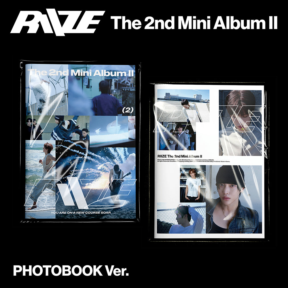 RIIZE 2ND MINI ALBUM - II (PHOTOBOOK VER.) + APPLEMUSIC PHOTOCARD (PRE-ORDER)