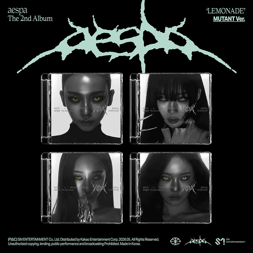 AESPA 2ND ALBUM - LEMONADE (MUTANT VER.)