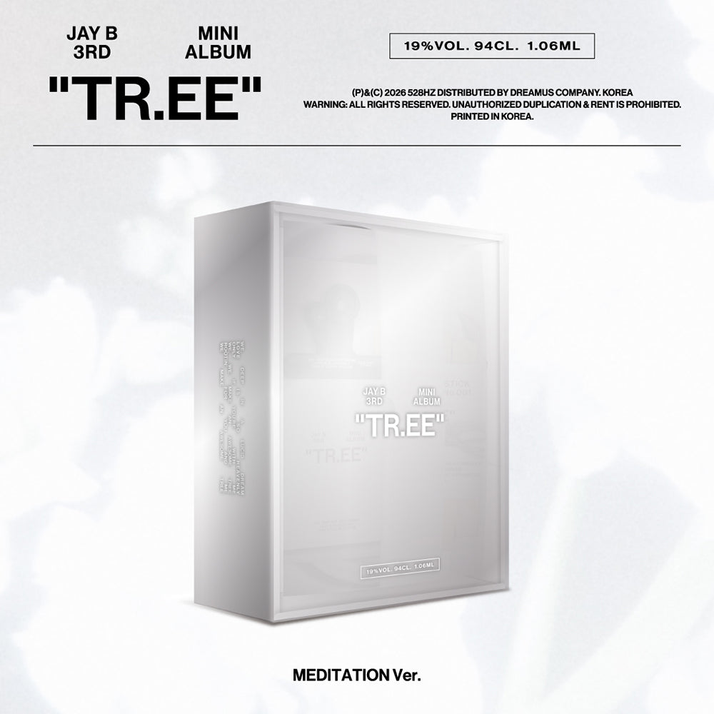 JAY B 3RD MINI ALBUM - TR.EE (MEDITATION VER.) (PRE-ORDER)