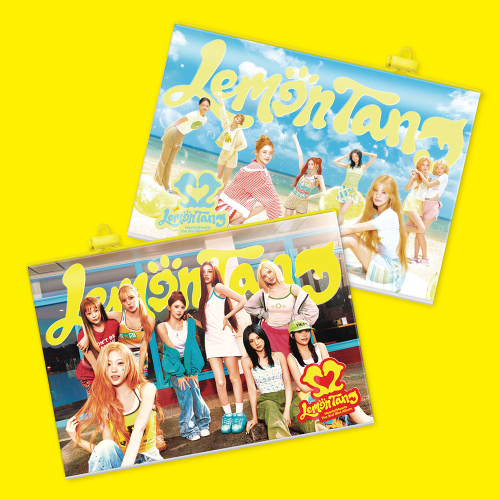 HEARTS2HEARTS 2ND MINI ALBUM - LEMON TANG (PHOTOBOOK VER.) + APPLEMUSIC PHOTOCARD