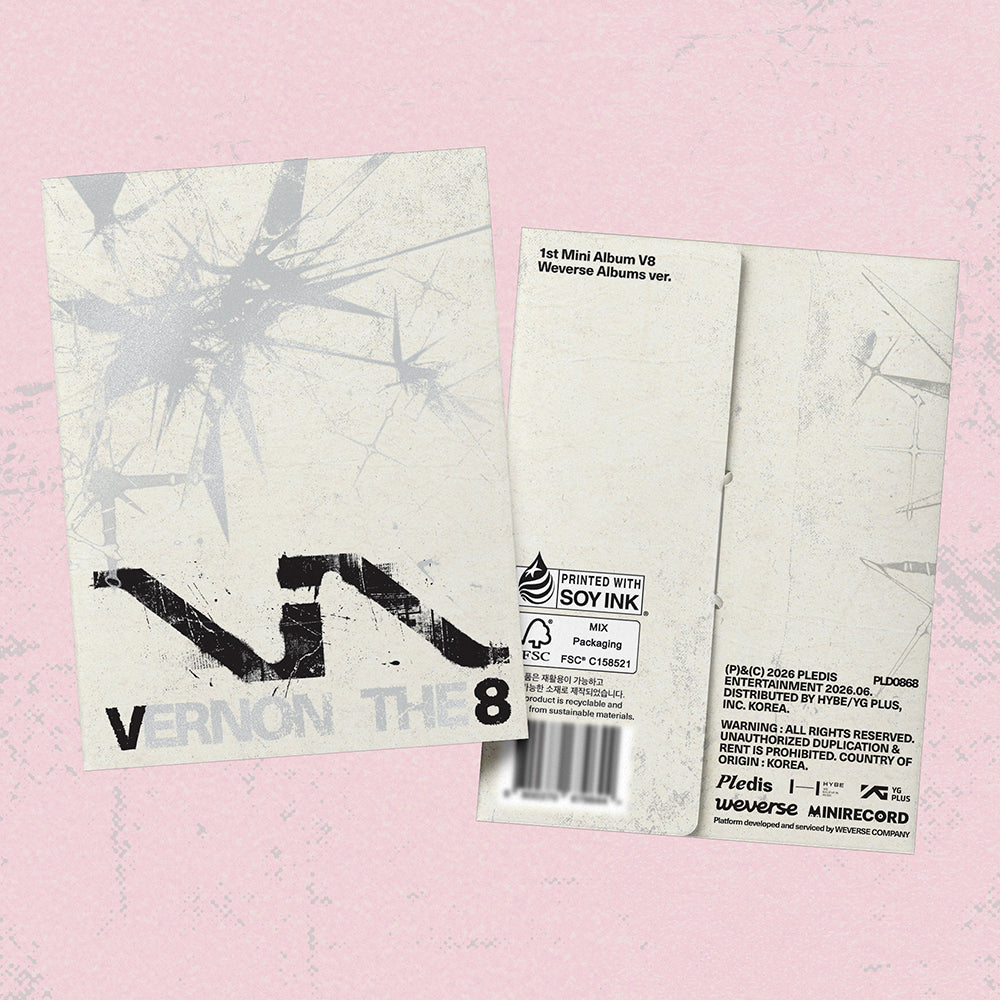 V8 (SEVENTEEN) 1ST MINI ALBUM - V8 (WEVERSE ALBUMS VER.) (PRE-ORDER)