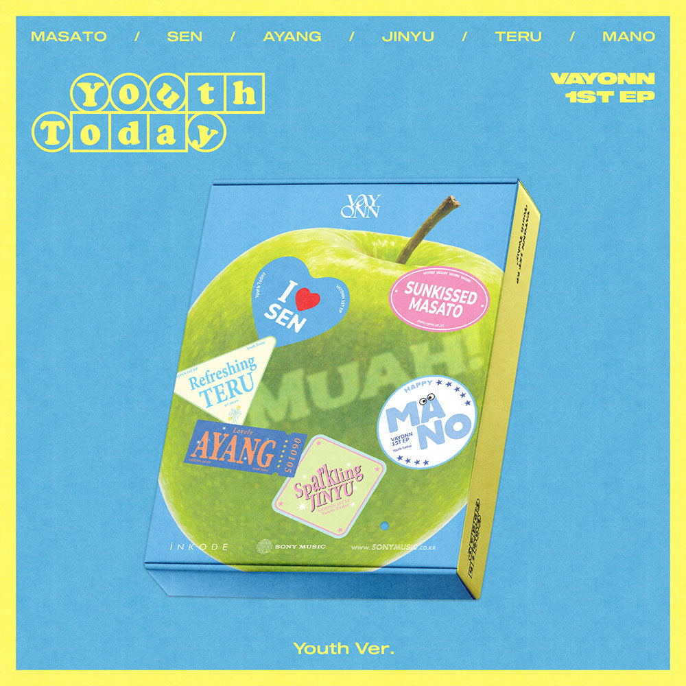 VAYONN 1ST EP ALBUM - YOUTH TODAY (YOUTH VER.) (PRE-ORDER)