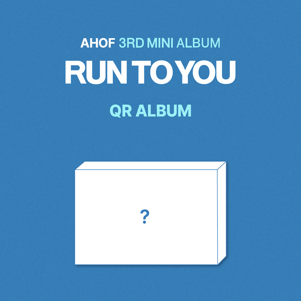 AHOF 3RD MINI ALBUM - RUN TO YOU (QR ALBUM VER.) (PRE-ORDER)