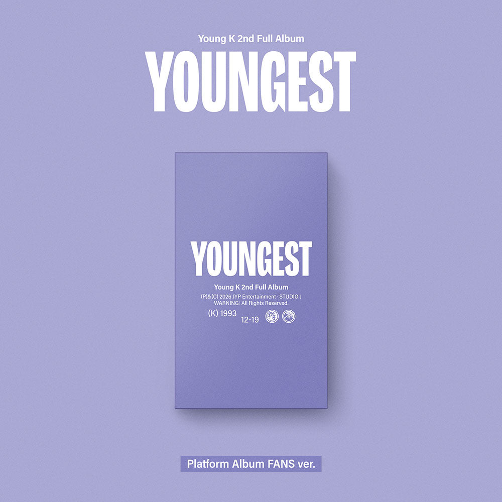 YOUNG K 2ND ALBUM - YOUNGEST (PLATFORM ALBUM FANS VER.) (PRE-ORDER)