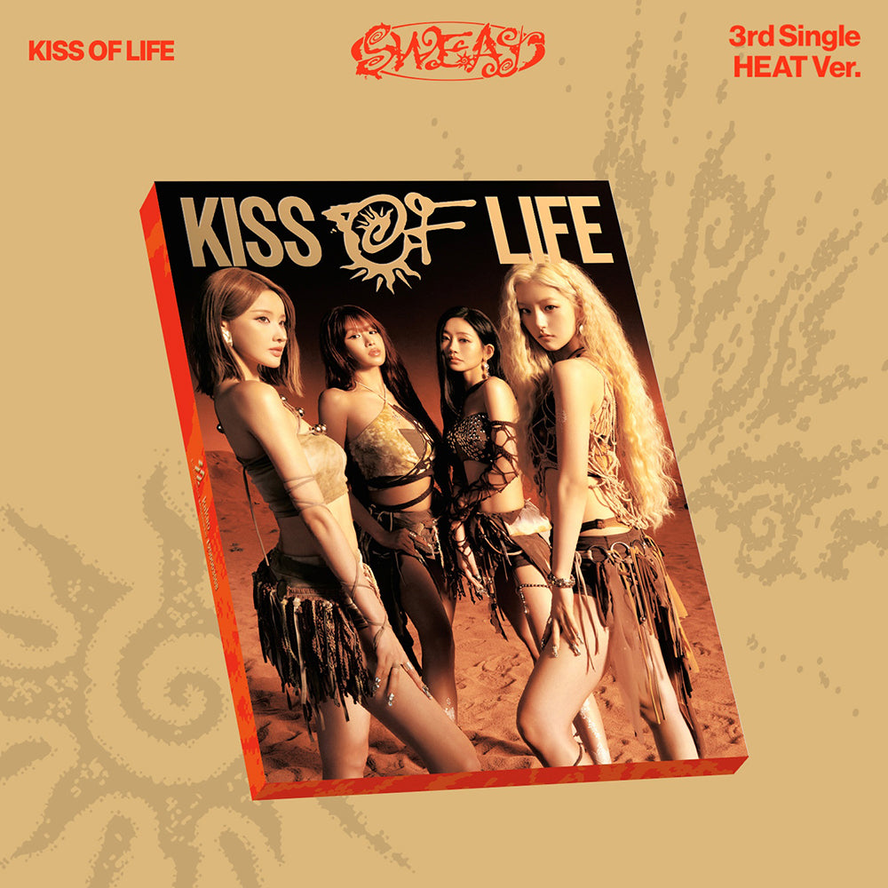 KISS OF LIFE 3RD SINGLE ALBUM - SWEAT (HEAT VER.) (PRE-ORDER)