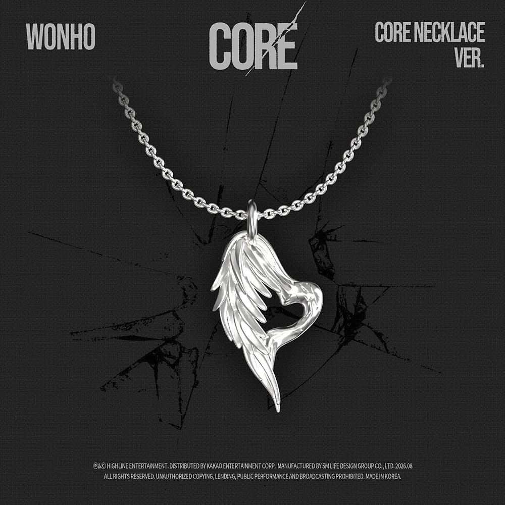 WONHO EP ALBUM - CORE (CORE NECKLACE VER.) (PRE-ORDER)