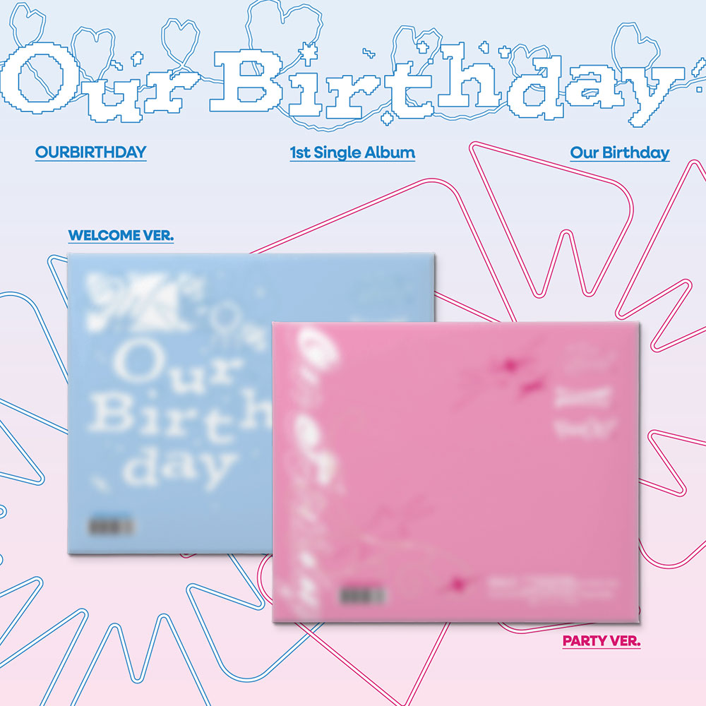 OURBIRTHDAY 1ST SINGLE ALBUM - OUR BIRTHDAY (PHOTOBOOK VER.) + WITHMUU PHOTOCARD (PRE-ORDER)