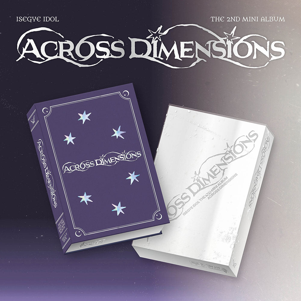 ISEGYE IDOL 2ND MINI ALBUM - ACROSS DIMENSIONS + APPLEMUSIC PHOTOCARD (PRE-ORDER)