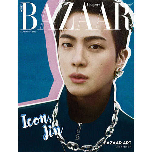 HARPER'S BAZAAR KOREA 2024.09 - BTS JIN COVER