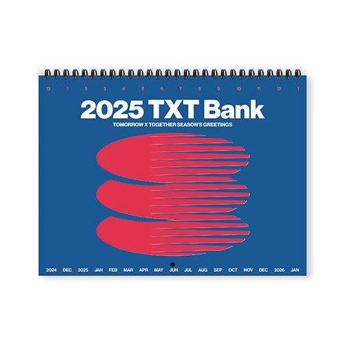 TXT 2025 WALL CALENDAR