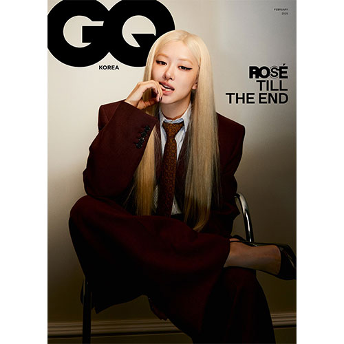 GQ KOREA 2025.02 - ROSÉ COVER