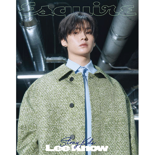 ESQUIRE KOREA 2025.08 - STRAY KIDS LEE KNOW COVER (PRE-ORDER)