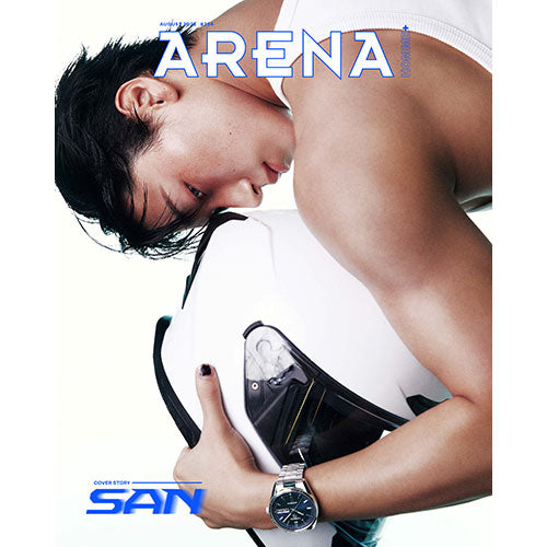 ARENA HOMME + KOREA 2025.08 - ATEEZ SAN COVER