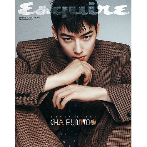 ESQUIRE KOREA 2025.09 - CHA EUNWOO COVER (PRE-ORDER)