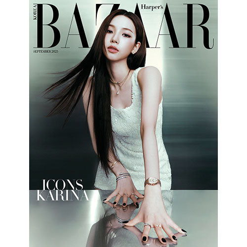 HARPER'S BAZAAR KOREA ICONS SPECIAL - AESPA KARINA COVER (PRE-ORDER)