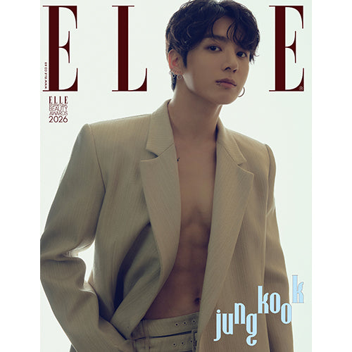 ELLE KOREA 2026.01 - BTS JUNGKOOK COVER (PRE-ORDER)