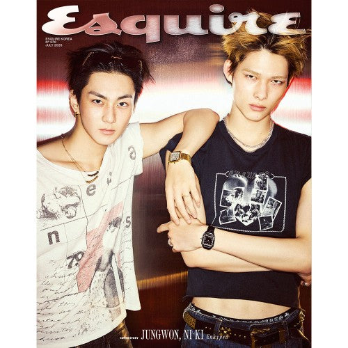 ESQUIRE KOREA 2026.07 - ENHYPEN JUNGWON, NI-KI COVER (PRE-ORDER)