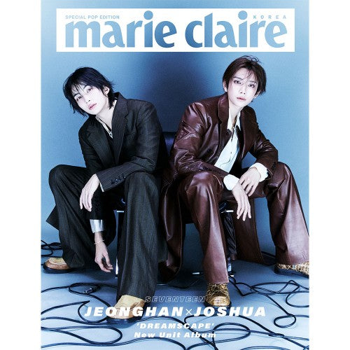 MARIE CLAIRE KOREA SPECIAL POP EDITION - SEVENTEEN JEONGHAN X JOSHUA COVER (PRE-ORDER)