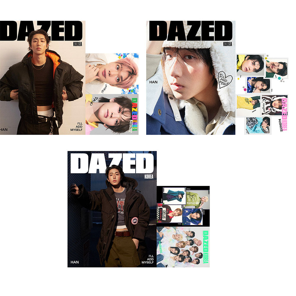 DAZED KOREA 2026 WINTER EDITION - STRAY KIDS HAN COVER (PRE-ORDER)