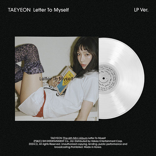 TAEYEON 6TH MINI ALBUM - LETTER TO MYSELF (LP VER.)
