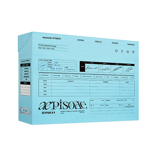 AESPA æPISODE SYNK#1 BLU-RAY