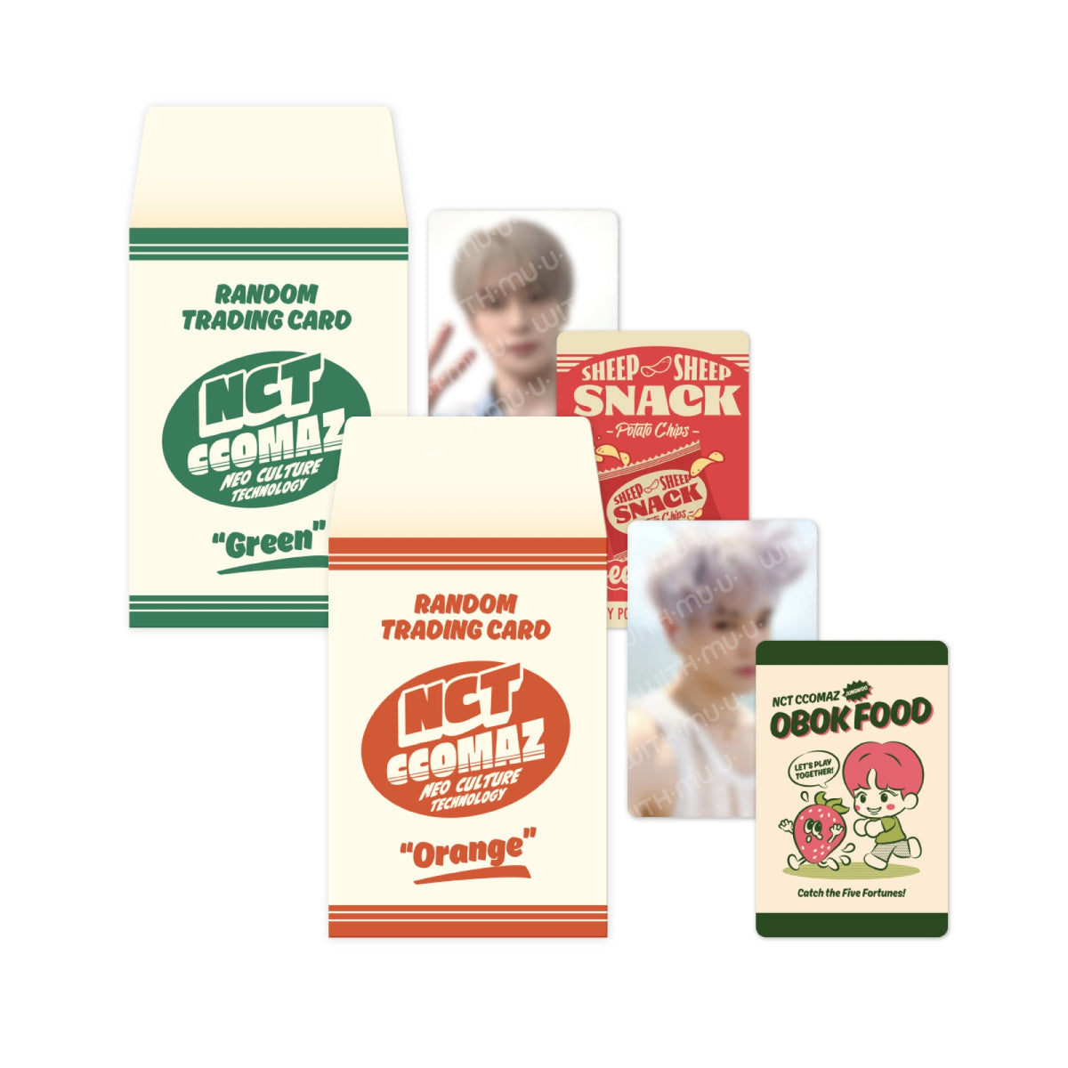 NCT CCOMAZ GROCERY STORE 2ND OFFICIAL MD - 02. RANDOM TRADING CARD SET