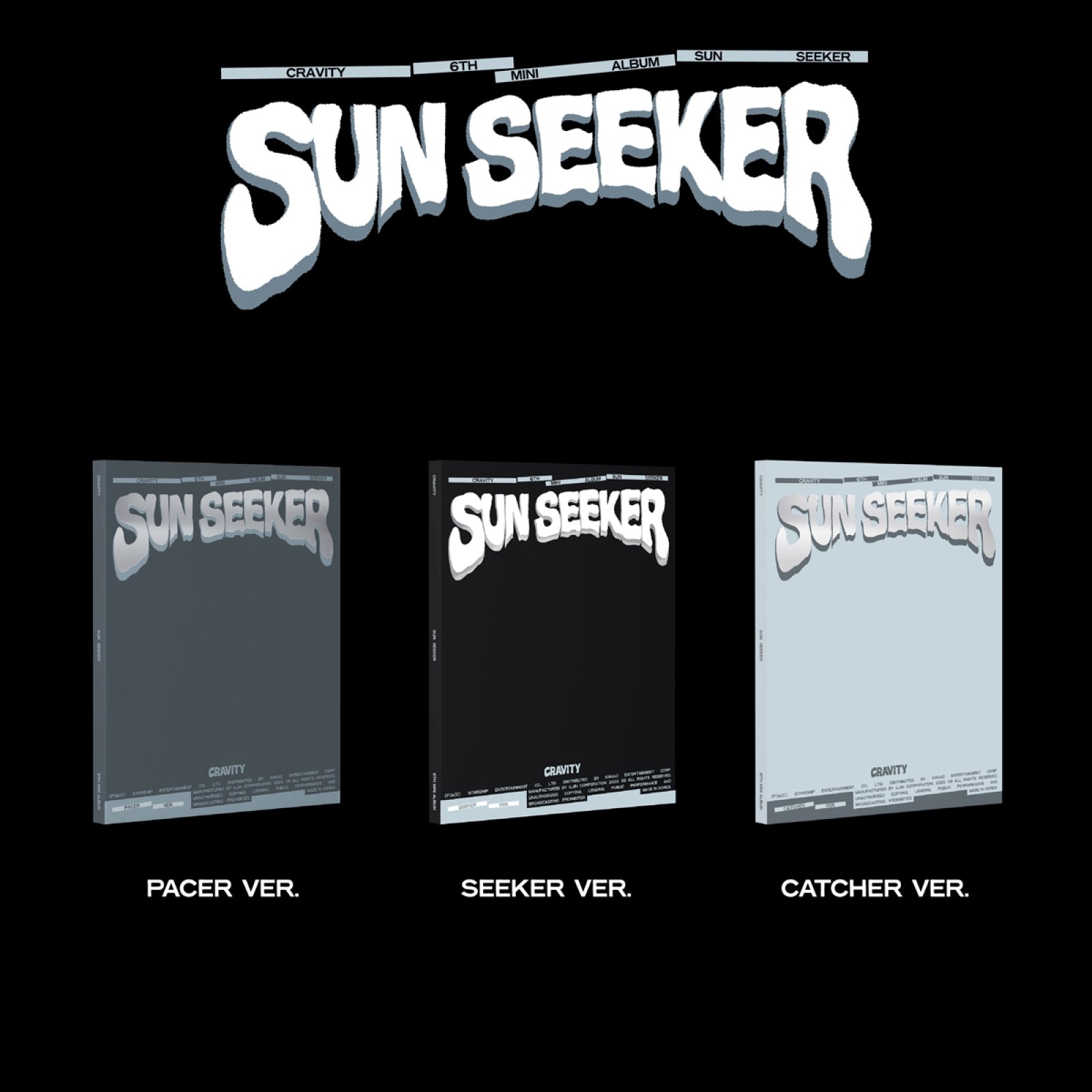 CRAVITY 6TH MINI ALBUM - SUN SEEKER