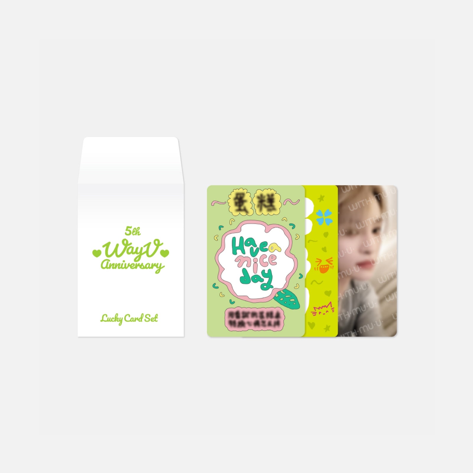 WAYV 5TH ANNIVERSARY OFFICIAL MD - 02. LUCKY CARD SET