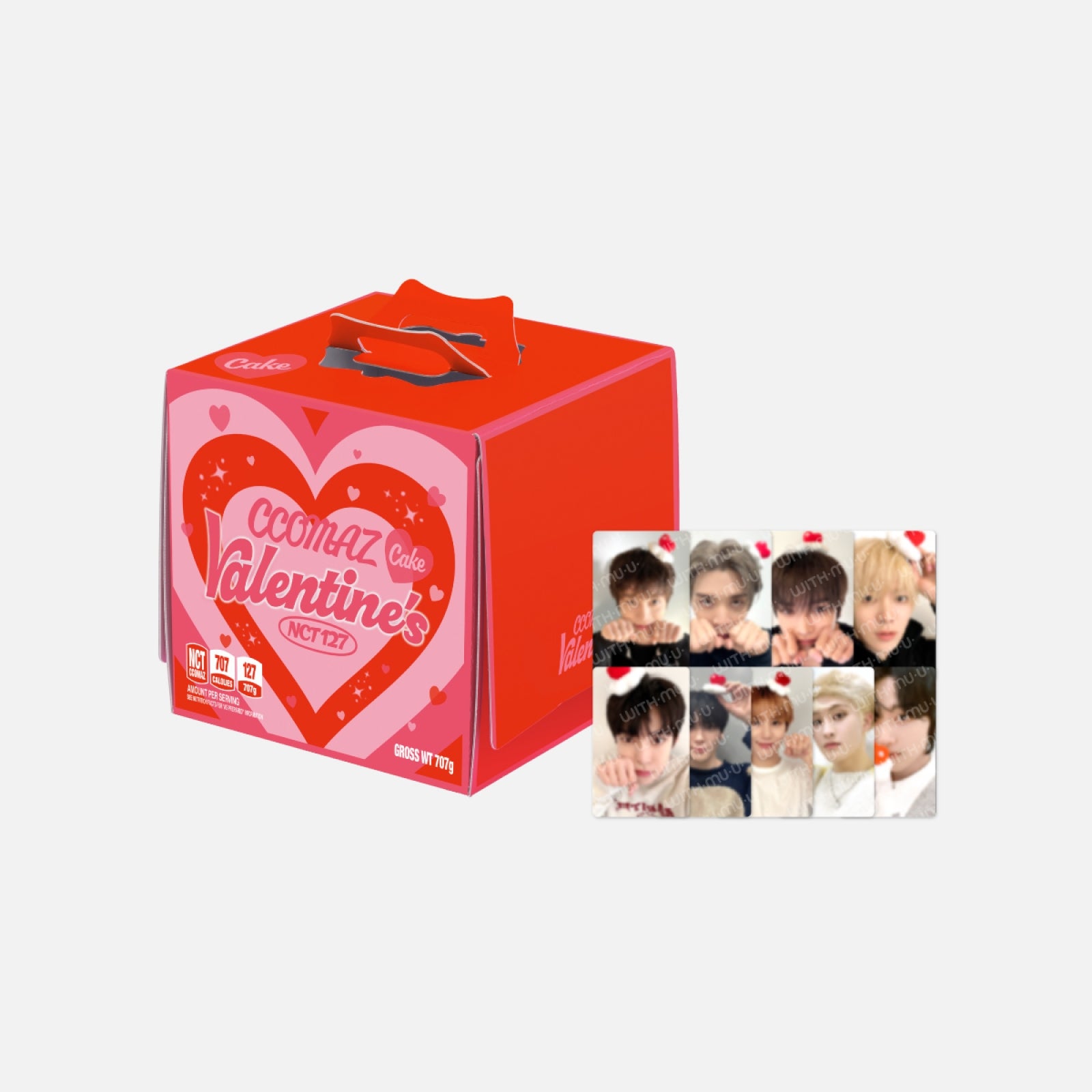 NCT 2024 CCOMAZ VALENTINE'S CAKE (NCT 127 VER.)