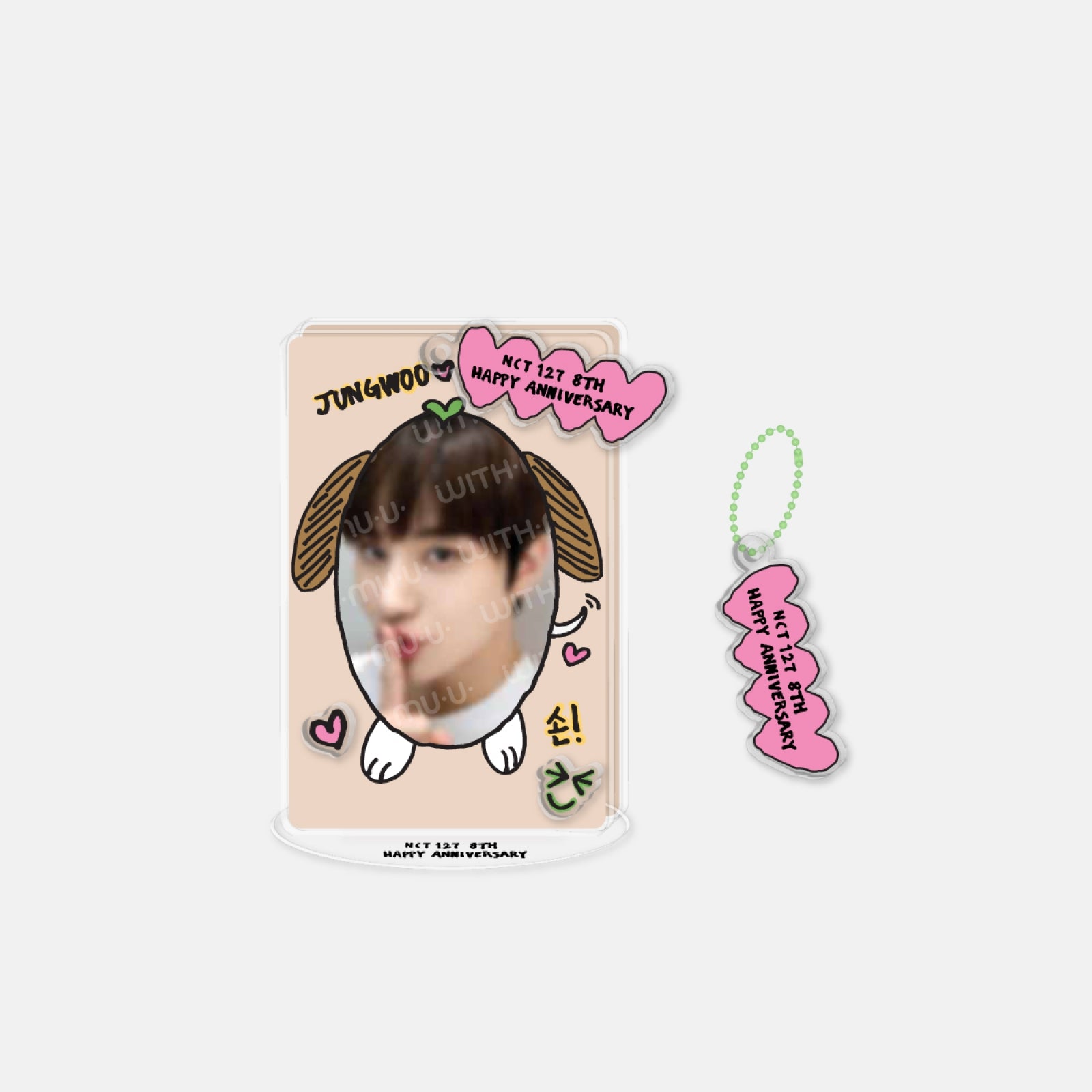 NCT 127 8TH ANNIVERSARY OFFICIAL MD - 03. DIY ACRYLIC STAND SET