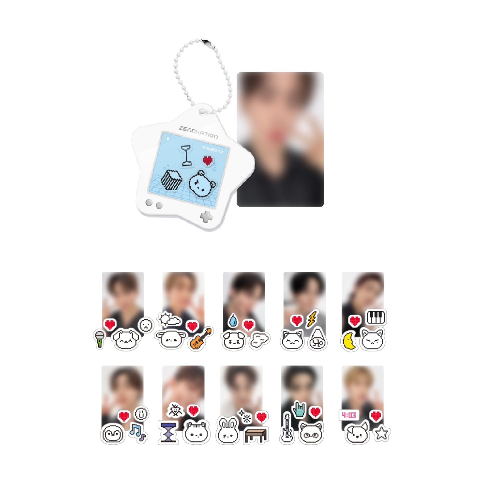 THE BOYZ WORLD TOUR : ZENERATION2 OFFICIAL MD - 04. THE TOYZ SHAKER KEYRING