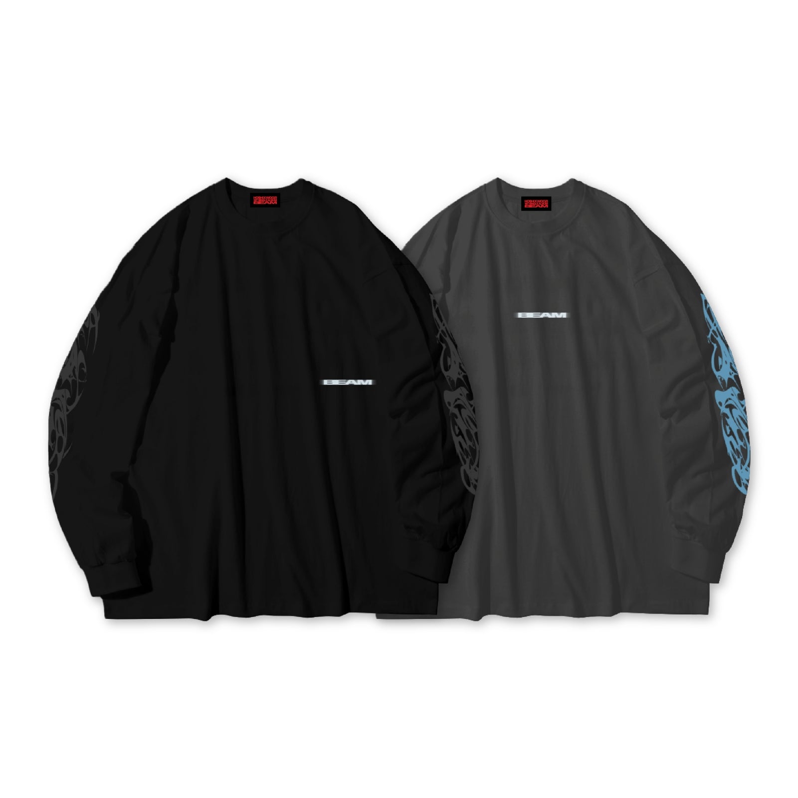 HOSHI X WOOZI 1ST SINGLE ALBUM 'BEAM' POP-UP STORE OFFICIAL MD - 03. LONG SLEEVE T-SHIRT